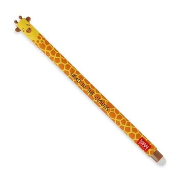 LEGAMI Erasable Gel Pen - Erasable Pen - Giraffe