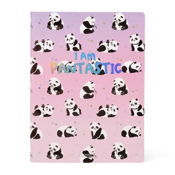 LEGAMI Lined Notebook - Quaderno - Large - Panda