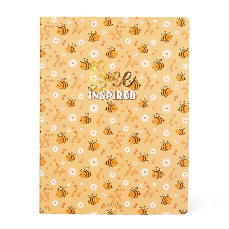 LEGAMI Lined Notebook - Quaderno - Large - Bee