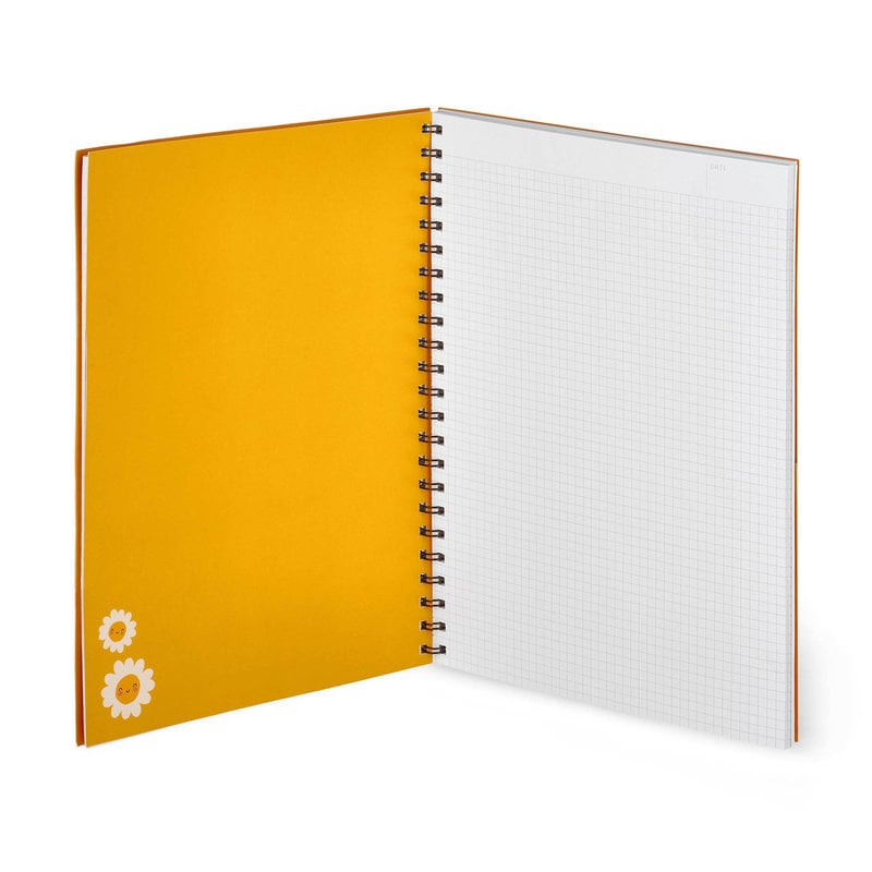 LEGAMI 3-In-1 Spiral-Bound Notebook - Trio Spiral Notebook  3 In 1- Maxi - Bee