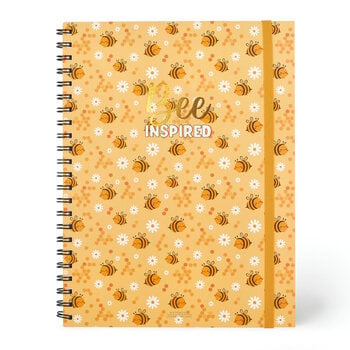 LEGAMI Cahier À Spirale 3-En-1 - Maxi Trio Spiral Notebook - Bee