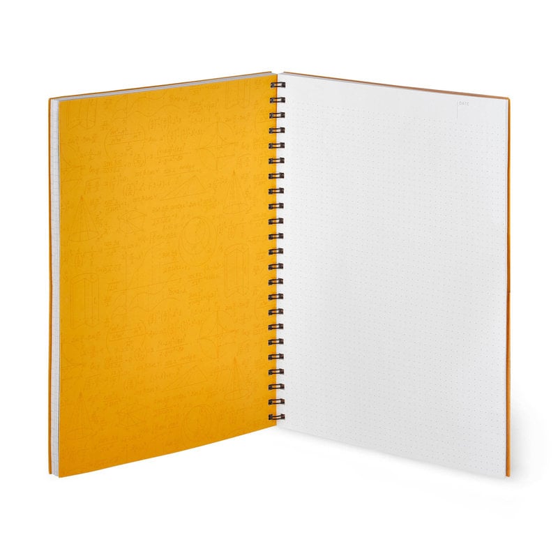 LEGAMI 3-In-1 Spiral-Bound Notebook - Trio Spiral Notebook  3 In 1- Maxi - Genius