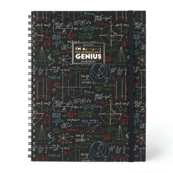 LEGAMI 3-In-1 Spiral-Bound Notebook - Trio Spiral Notebook  3 In 1- Maxi - Genius