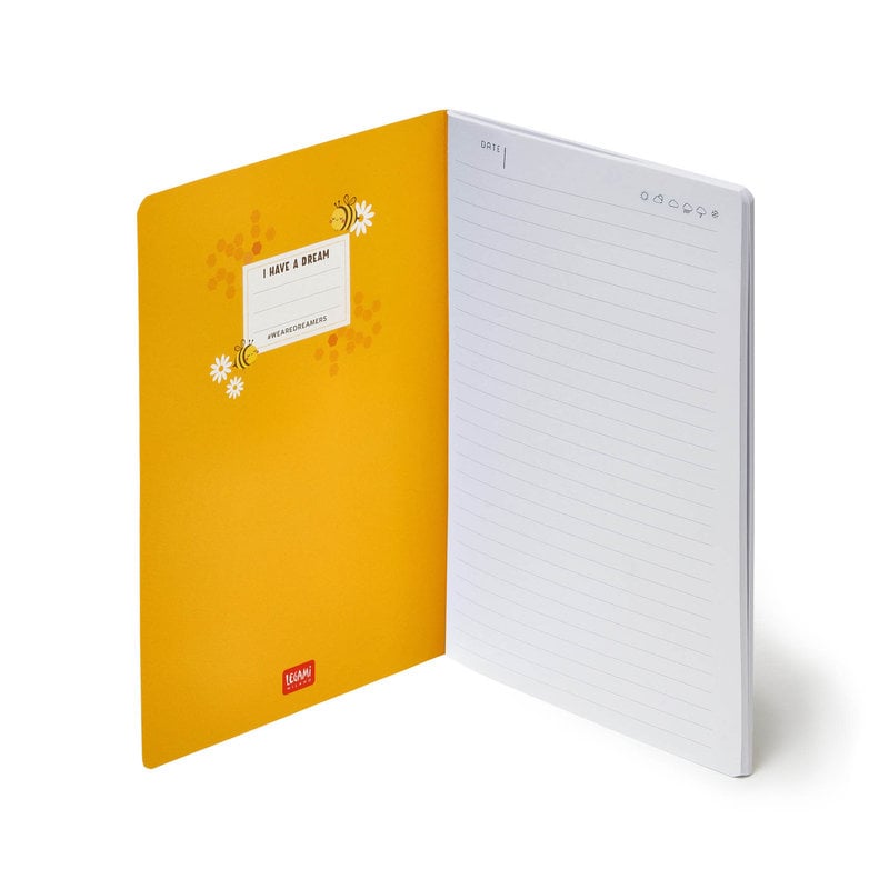 LEGAMI Cahier - Quaderno - Medium - Bee