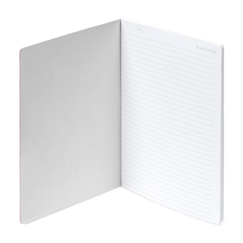 LEGAMI Cahier - Quaderno - Large Lined - Heart