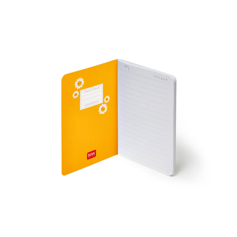 LEGAMI Cahier - Quaderno - Small Lined - Daisy