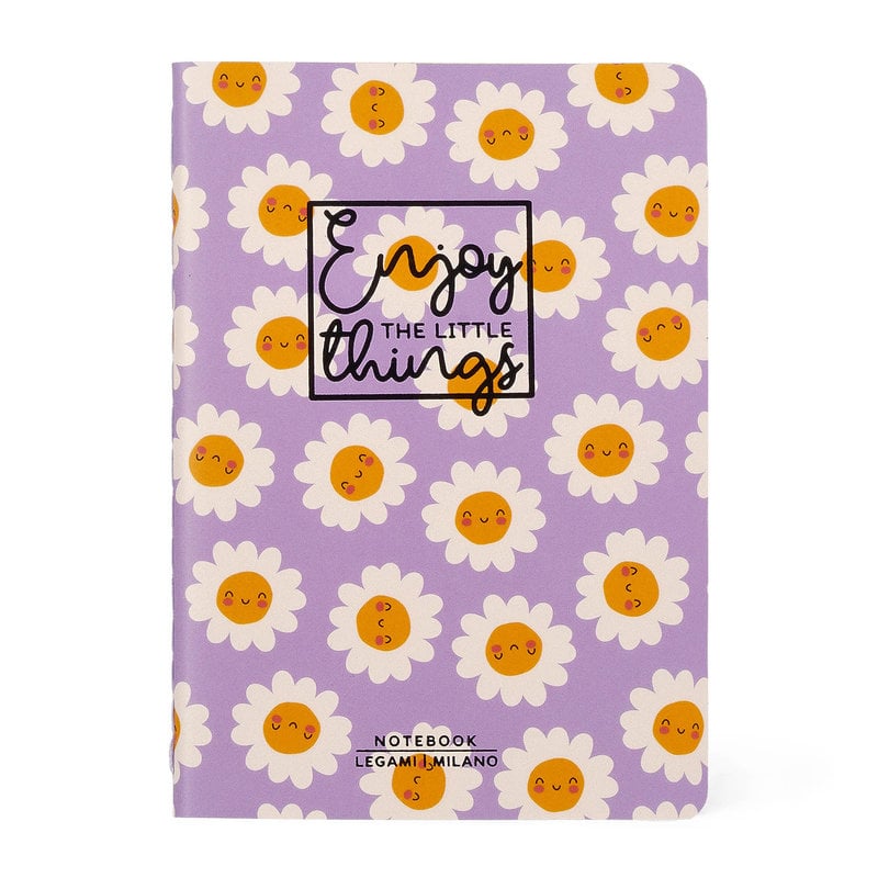 LEGAMI Cahier - Quaderno - Small Ligné - Daisy A6