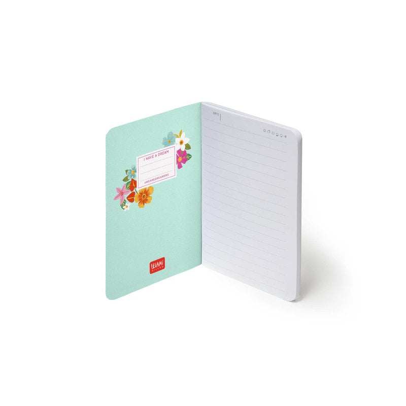 LEGAMI Cahier - Quaderno - Small Lined - Flowers