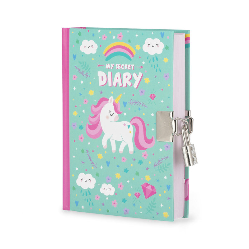 Journal Intime Avec Cadenas - My Secret Diary - Unicorn - Papeterie Michel