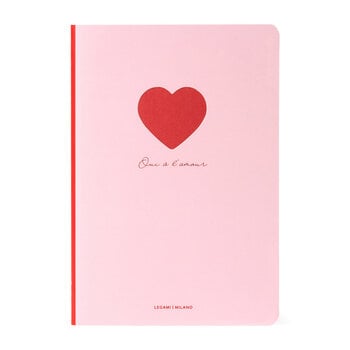 LEGAMI Lined Notebook - Quaderno - Medium - Heart