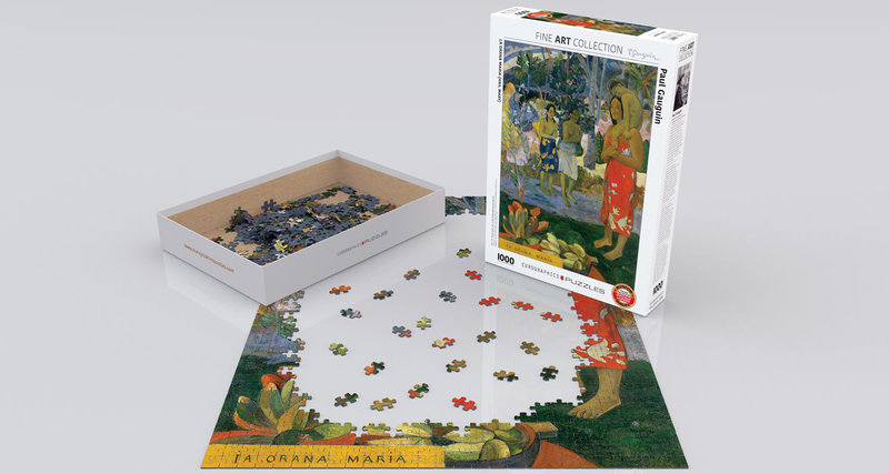 EUROGRAPHICS Puzzle 1000 Gauguin - La Orana Maria