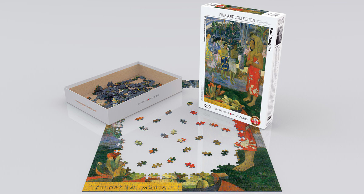 EUROGRAPHICS Puzzle 1000 GAUGUIN - La Orana Maria