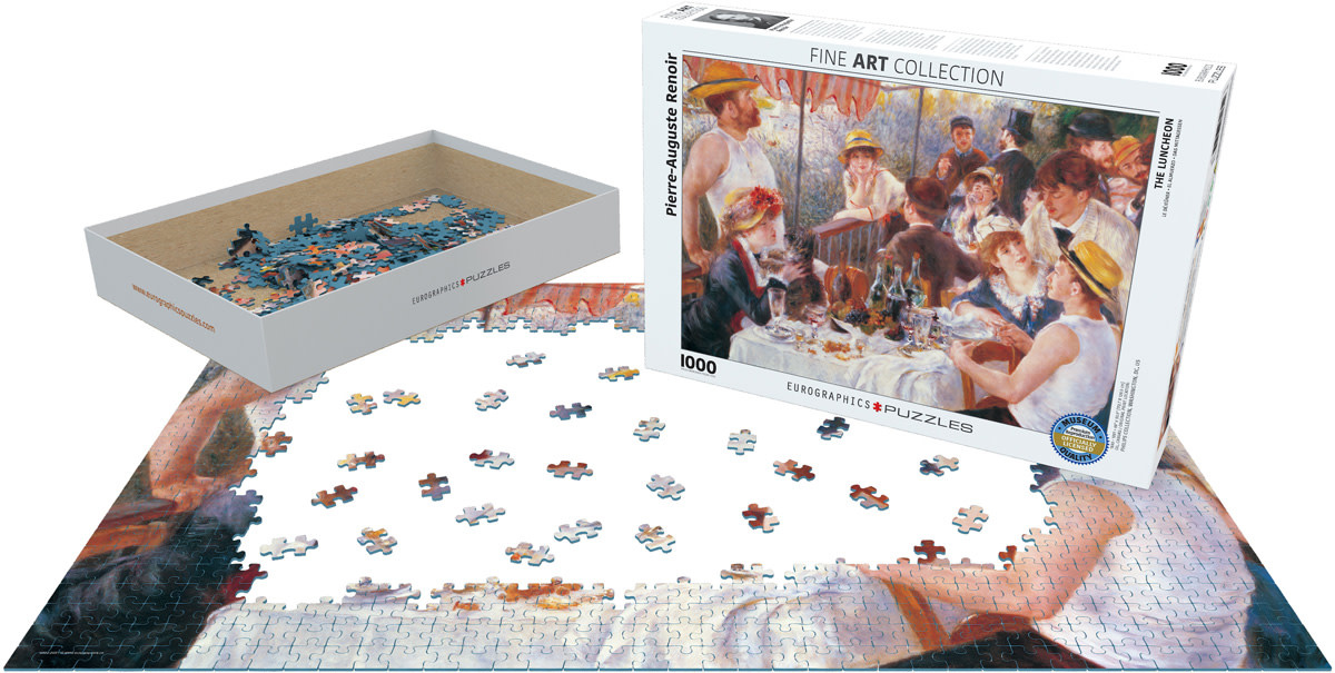 EUROGRAPHICS Puzzle 1000 RENOIR - Le déjeuner