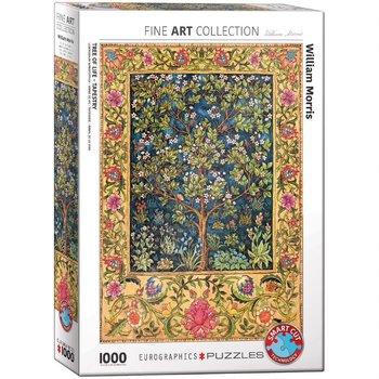 EUROGRAPHICS Puzzle 1000 William Morris - Arbre de vie - Tapisserie