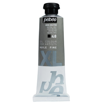 PEBEO Peinture Huile fine Studio XL tube 37ml Gris neutre