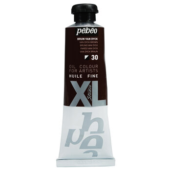 PEBEO Peinture Huile fine Studio XL tube 37ml Brun Dyck