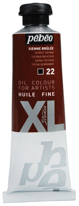 PEBEO Peinture Huile fine Studio XL tube 37ml Sienne brulée