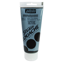 PEBEO Studio Gouache 100 Ml Noir Trichrome