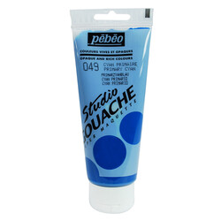 PEBEO Studio Gouache 100 Ml Cyan Primaire