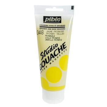 PEBEO Peinture Gouache fine Studio tube 100ml Jaune primaire