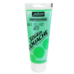 PEBEO Studio Gouache 100 Ml Vert Lumiere