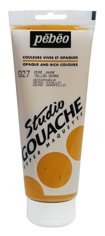 PEBEO Studio Gouache 220 Ml Ocre Jaune