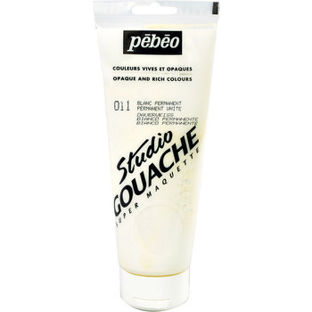 PEBEO Studio Gouache 220 Ml Blanc Permanent