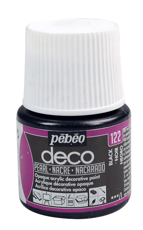 PEBEO Deco Nacre 45 Ml Noir