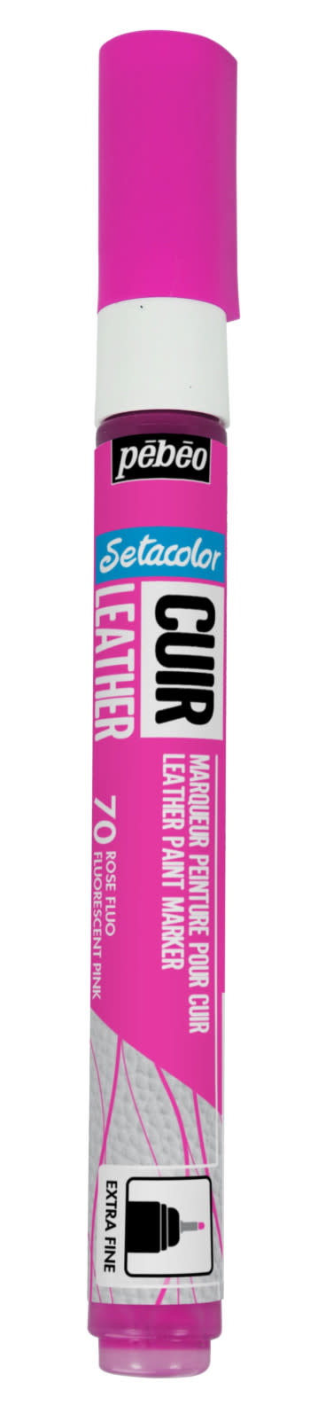 PEBEO Setacolor Cuir Marker - Rose Fluo