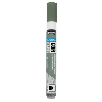 PEBEO Setacolor Cuir Marker - Vert Sauge