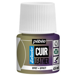 PEBEO Setacolor Cuir 45Ml -  Duochrome Jaune/Violet