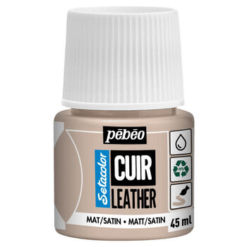 PEBEO Setacolor Cuir 45Ml - Taupe