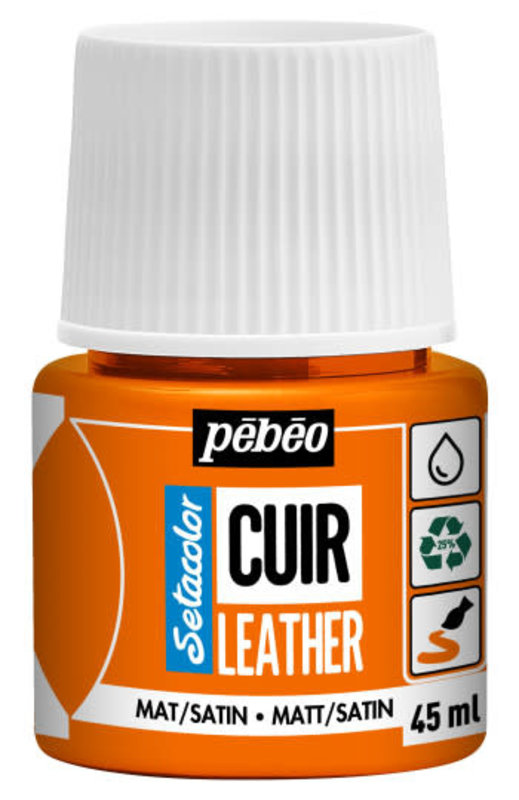 PEBEO Setacolor Cuir 45Ml - Orange