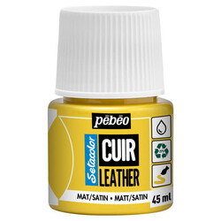 PEBEO Setacolor Cuir 45Ml - Jaune Vif