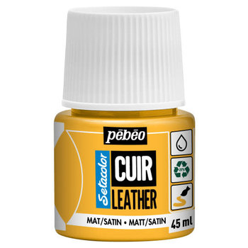 PEBEO Setacolor Cuir 45Ml - Jaune Tournesol