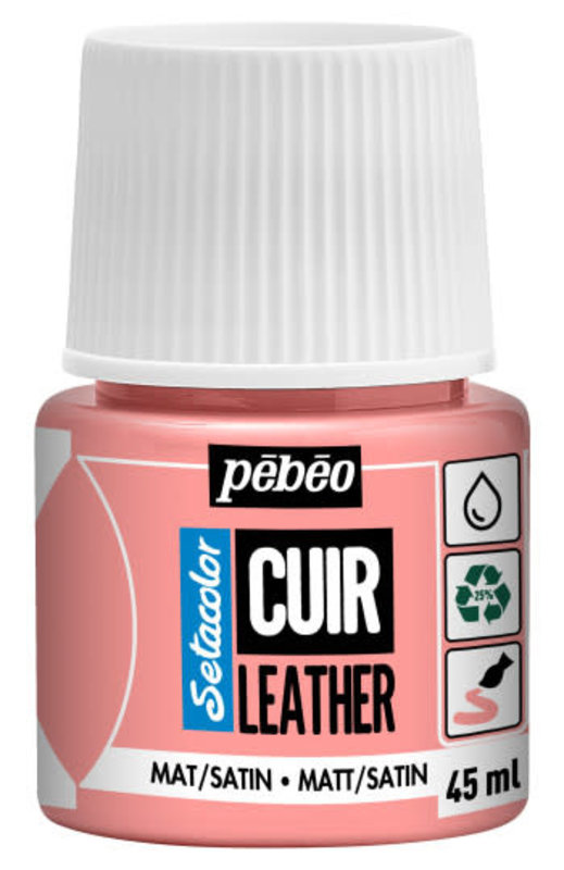 PEBEO Setacolor Cuir 45Ml - Rose Sakura