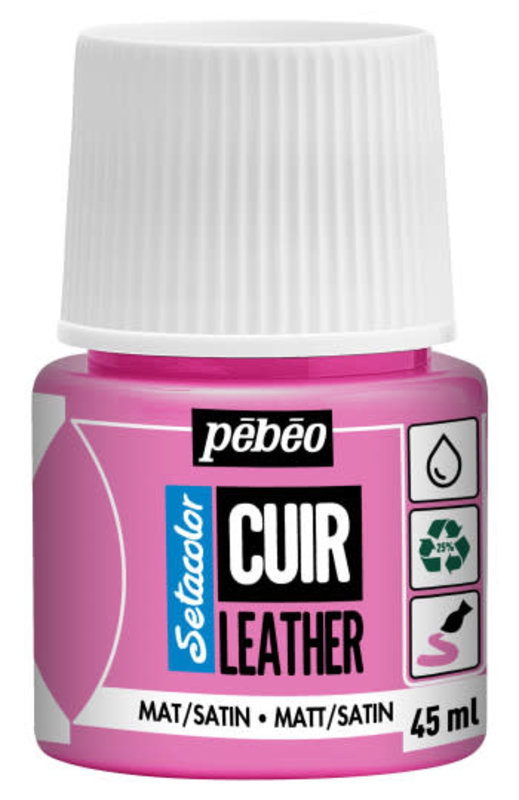 PEBEO Setacolor Cuir 45Ml - Rose Candy