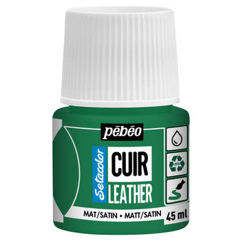 PEBEO Setacolor Cuir 45Ml - Vert Cactus