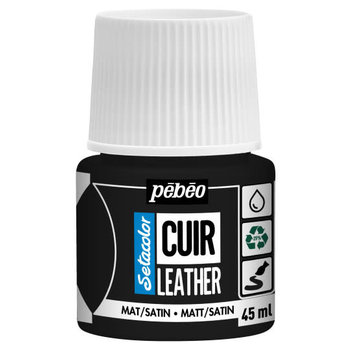 PEBEO Setacolor Cuir 45Ml - Noir Extrême