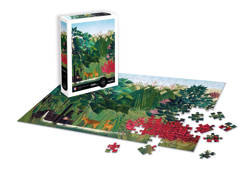 SENTOSPHERE Puzzle 1000 P - La Cascade - Le Douanier Rousseau