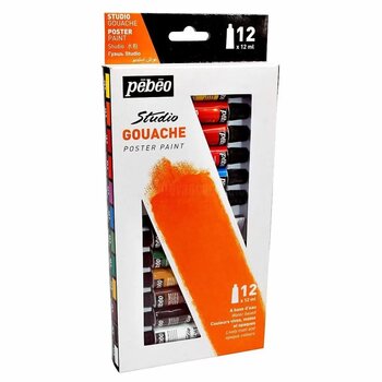 PEBEO Gouache Studio Set 12 Tubes 12Ml