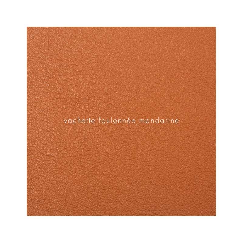 Pot à Stylos Riga Mandarine 9,5x8,5x9cm