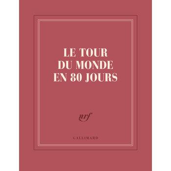 GALLIMARD Carnet carré couleur - Le tour du monde en 80 jours
