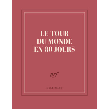 GALLIMARD Carnet Carre "Le Tour Du Monde En 80 Jours"