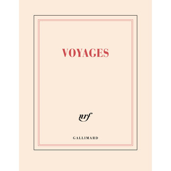 GALLIMARD Carnet carré page blanche - Voyages