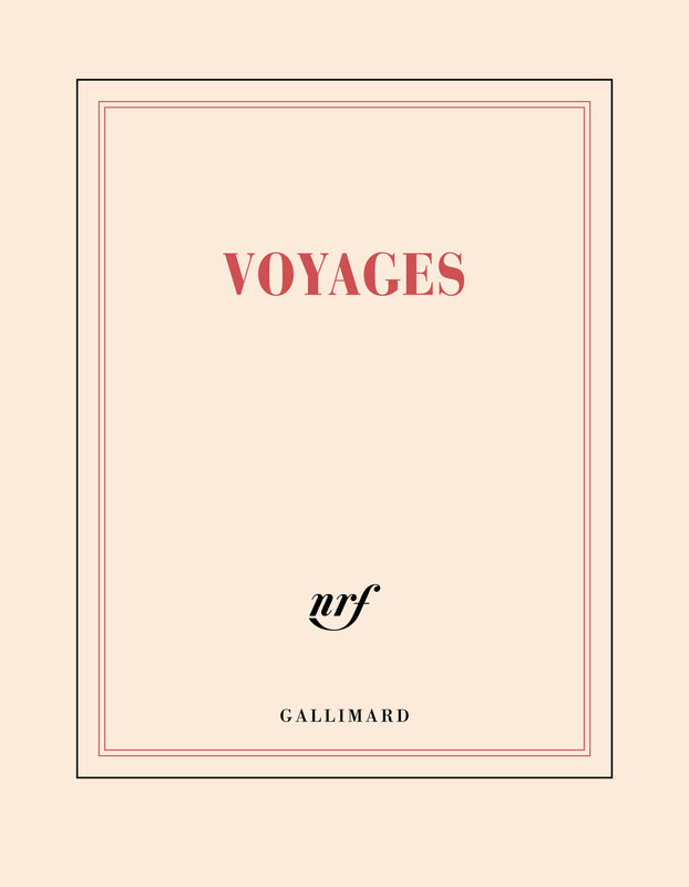 GALLIMARD Carnet Carré Ligné "Voyages"