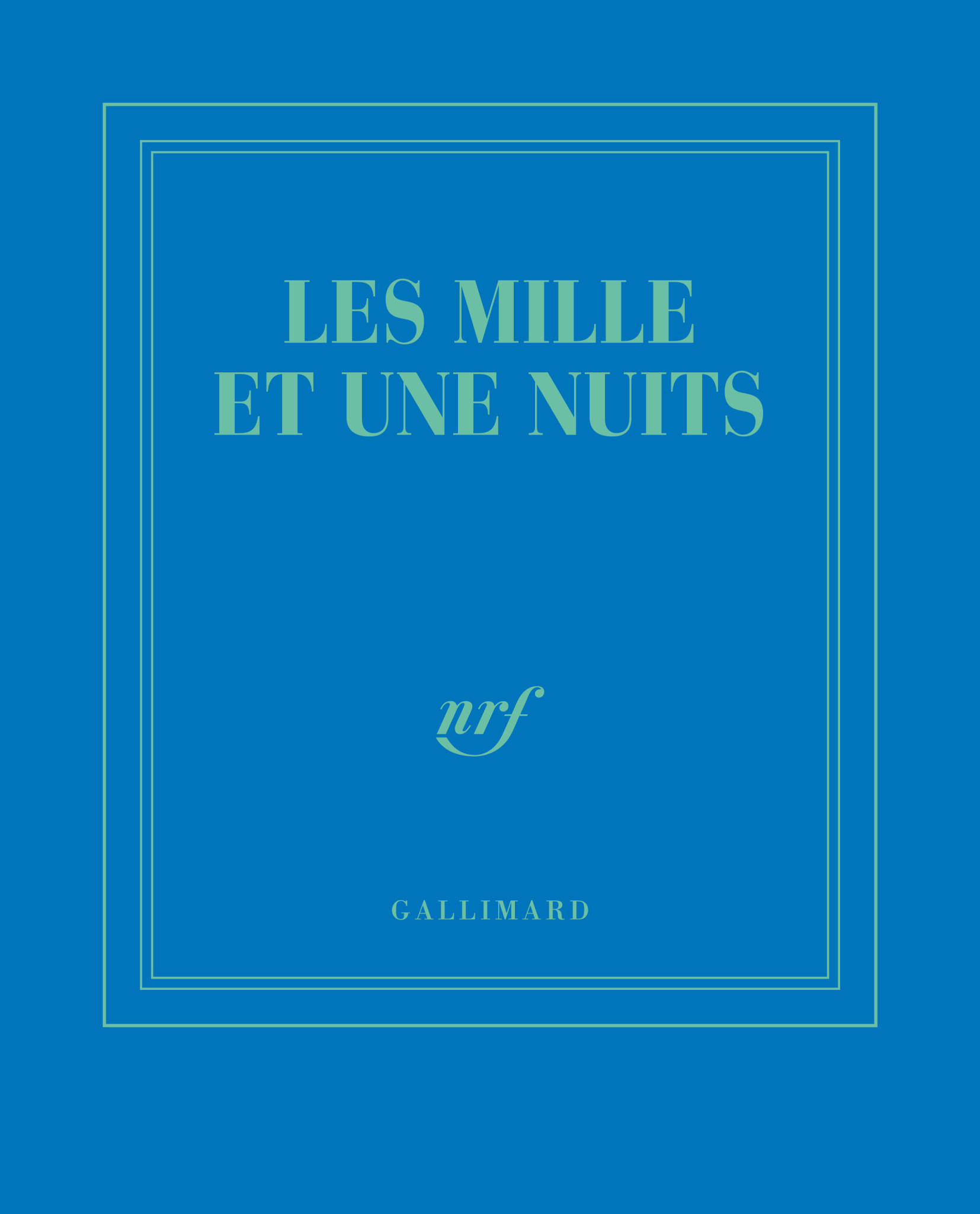 GALLIMARD Carnet poche couleur - Les mille et une nuits
