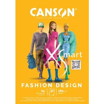 CANSON Bloc Xs'Mart A4 30 Feuilles 180G Graphic Design