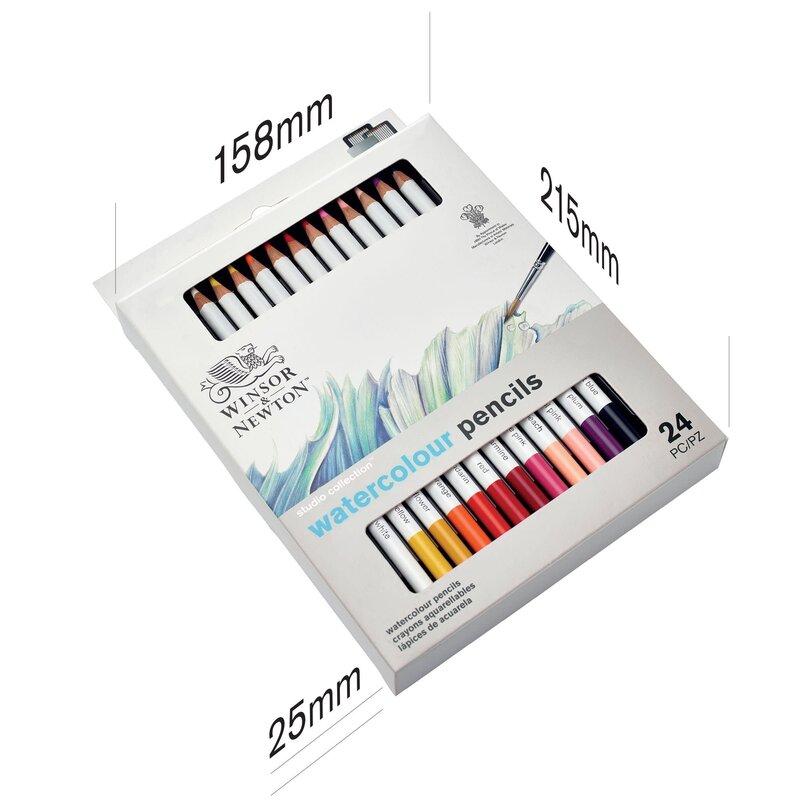 WINSOR & NEWTON Precision Watercolor Pencil Set x24