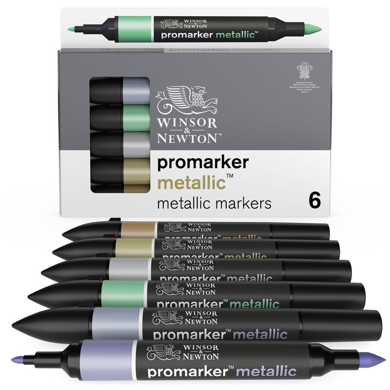 WINSOR & NEWTON Promarker Metallic X6